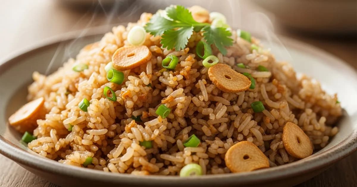 Arroz frito con ajo: una receta rápida y deliciosa para cualquier ocasión