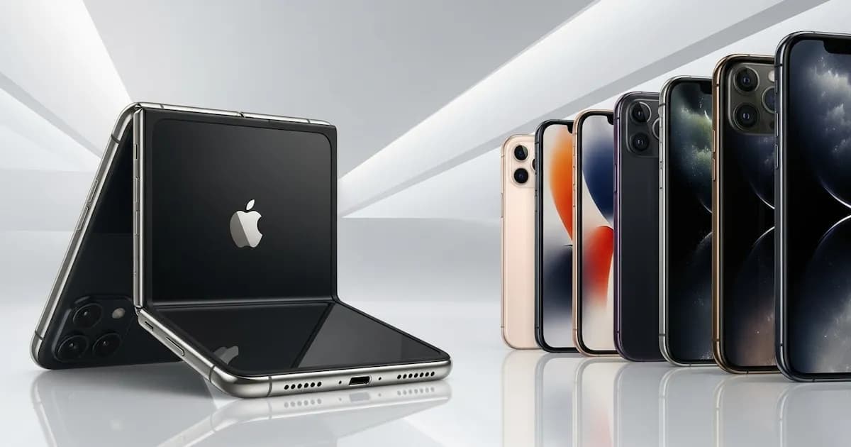 Apple inicia la producción de su primer iPhone plegable para 2026