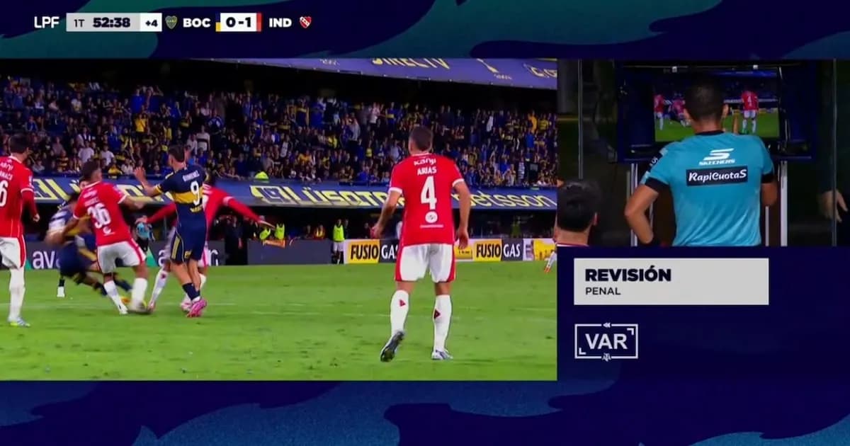 Controversia en el Clásico: El VAR y la Sanción a Merlos en Boca-Independiente