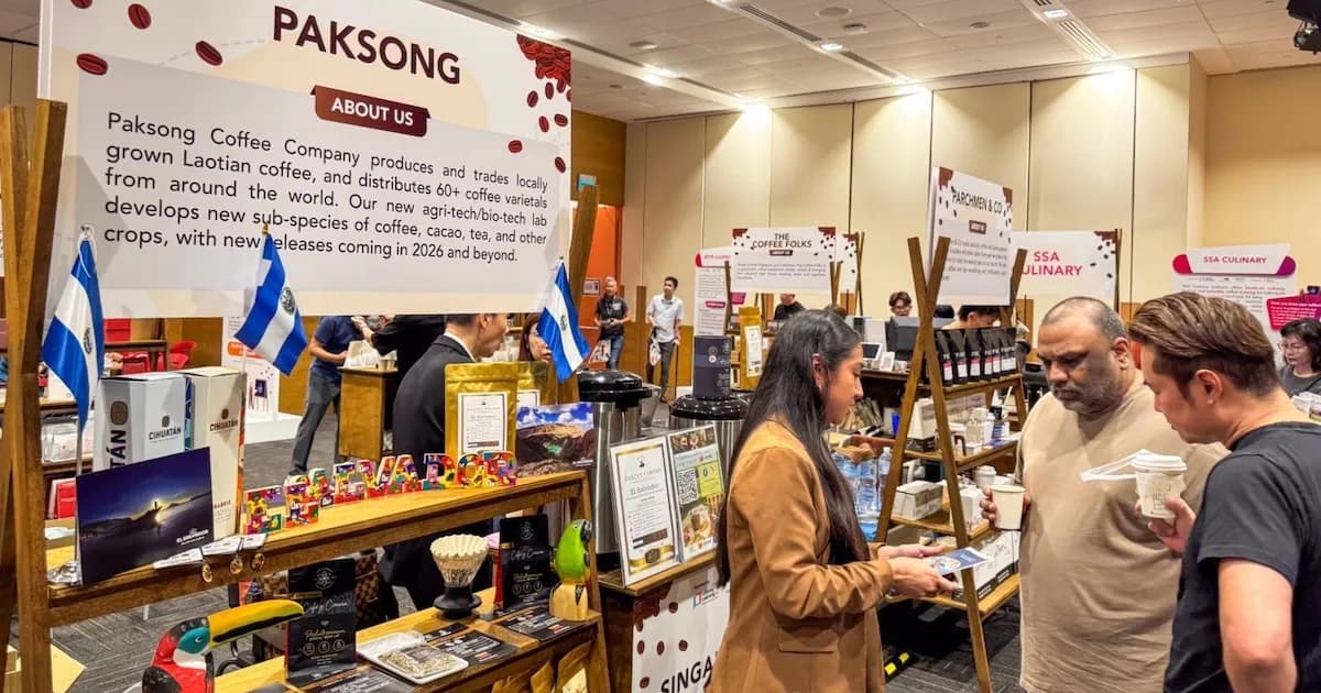 El Salvador presenta su café Pacamara en Singapur y genera interés en el mercado asiático