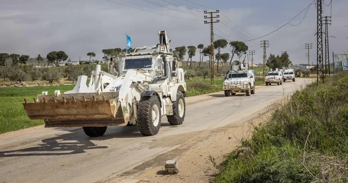 La FINUL denuncia retención de convoy humanitario por parte del Ejército israelí en Líbano