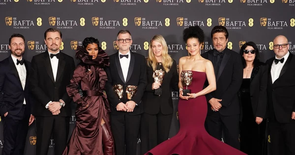 Premios BAFTA 2026: 'Una batalla tras otra' brilla con seis galardones