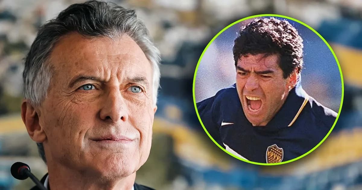 Macri rememora su compleja relación con Maradona en Boca Juniors