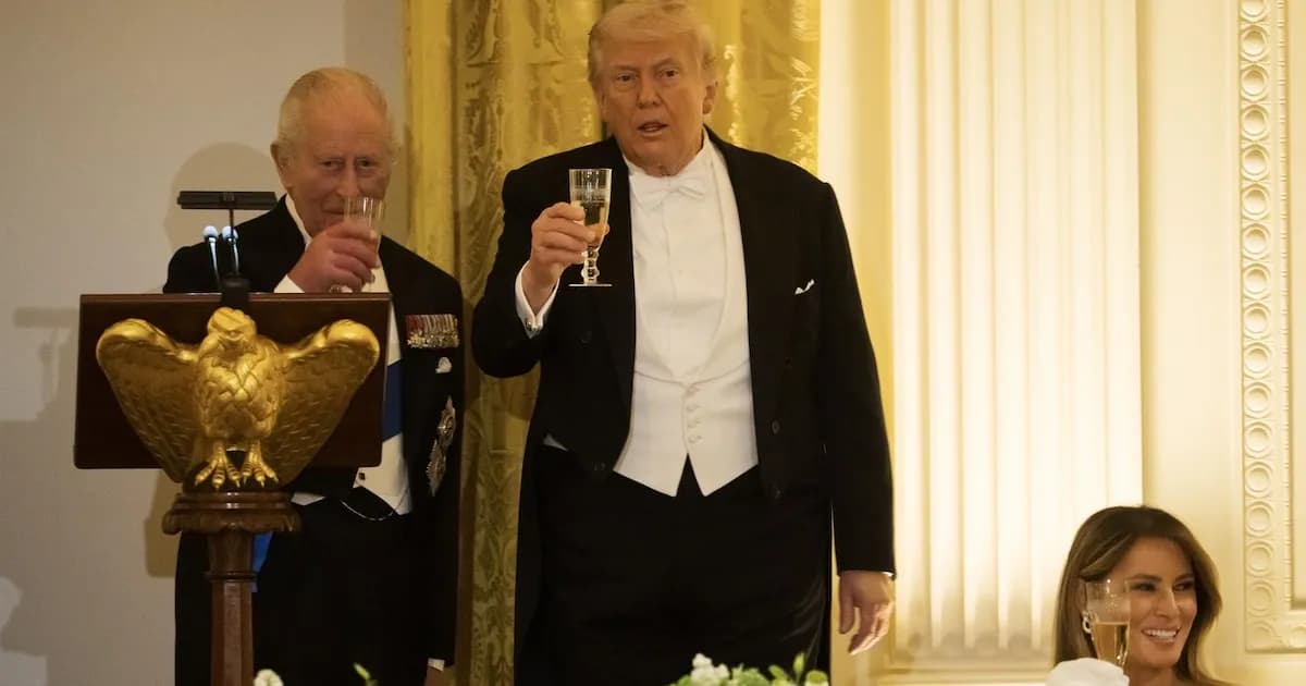 Trump desafía la neutralidad de Carlos III al hablar sobre Irán y armas nucleares