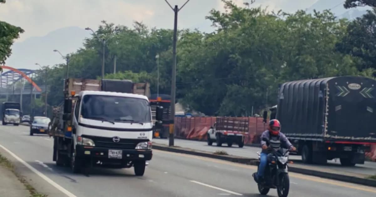 Cierre de un carril en la Avenida Regional de Bello por modernización del acueducto