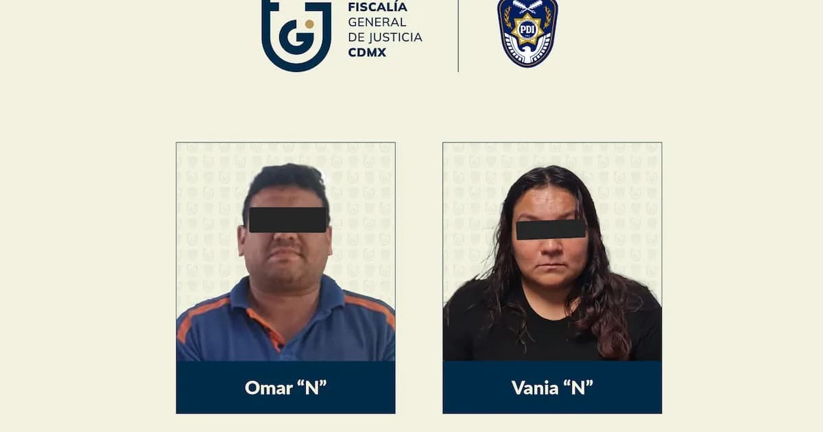 Detenidos por explotación sexual de una menor en la Ciudad de México