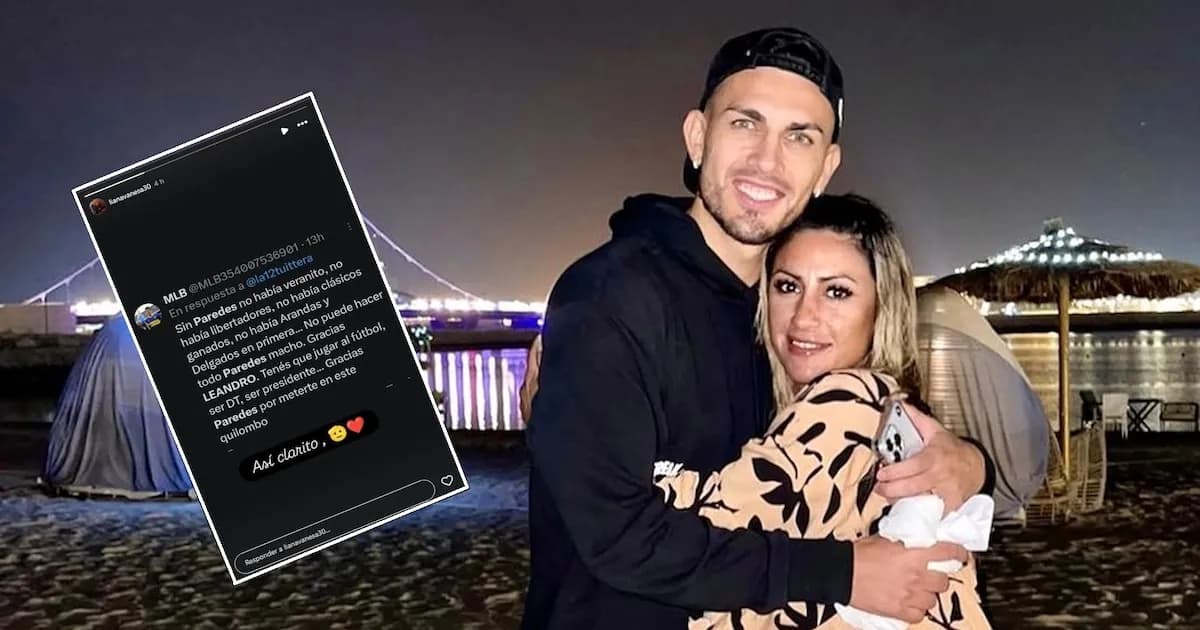 Crisis en Boca: El mensaje de la hermana de Paredes que provoca polémica