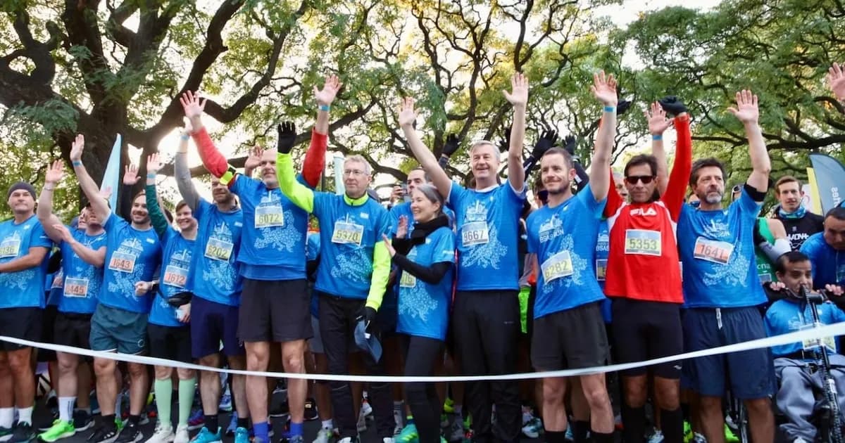 Éxito de la Unión Europea Buenos Aires Run: Más de 12.000 corredores celebran el Día de Europa