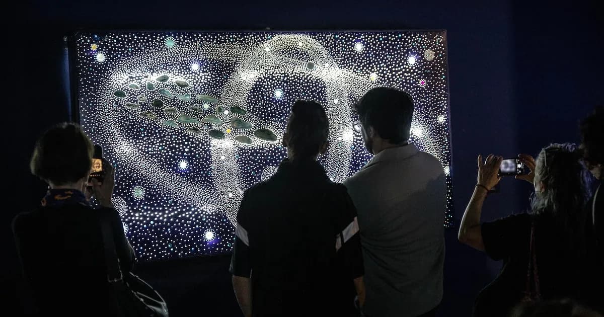 Gyula Kosice sorprende en Rosario con una exposición que fusiona arte, ciencia y tecnología