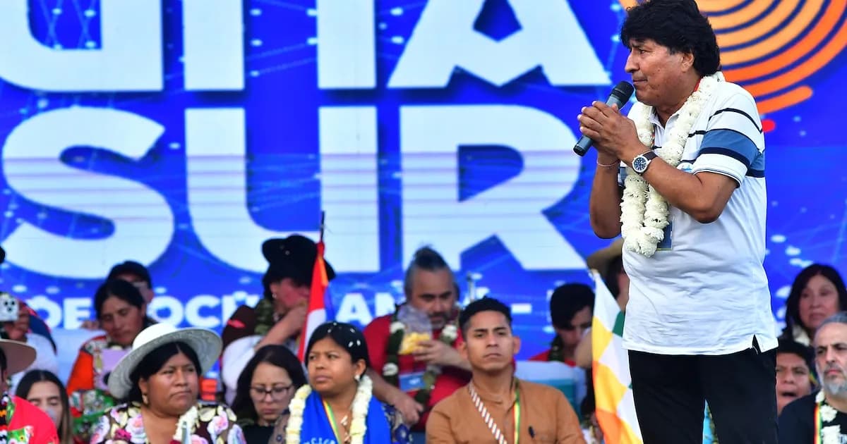 Marcha de Evo Morales: La presión social crece contra el gobierno de Rodrigo Paz