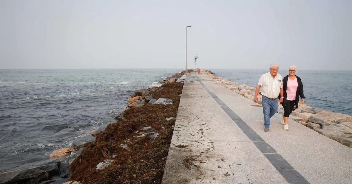 Aumento de temperaturas y llegada de un frente frío en la península este martes