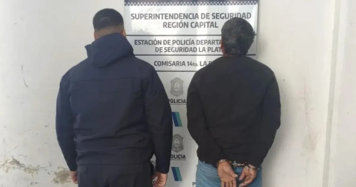Detenido en La Plata un hombre con un extenso historial delictivo tras agredir a una mujer
