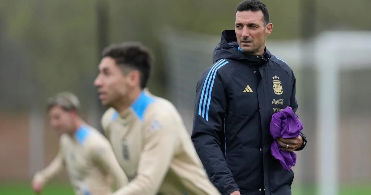 Scaloni define casi la lista de convocados para el Mundial 2026: solo dos lugares en duda