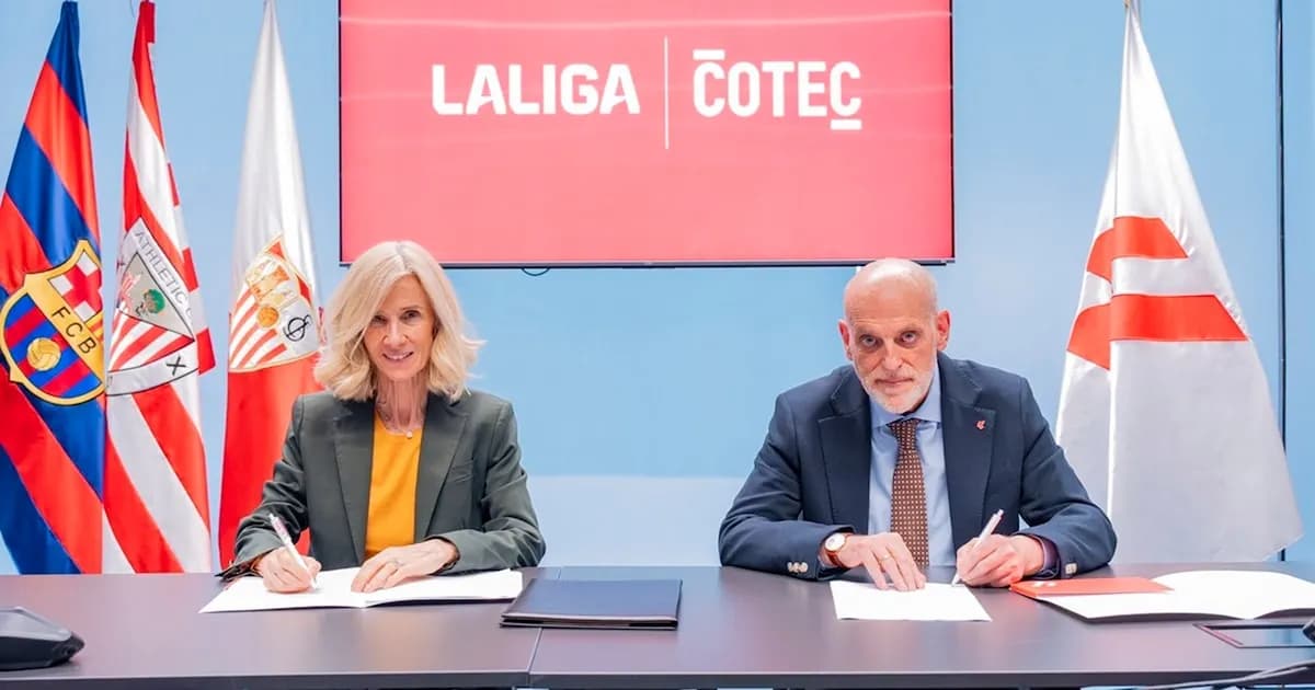LaLiga y Fundación Cotec sellan un acuerdo para fomentar la innovación en el deporte