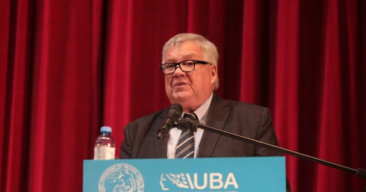 El rector de la UBA advierte sobre la crisis universitaria: "No podemos sostenernos por años"