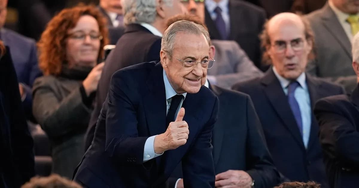 Florentino Pérez anuncia su candidatura a la reelección en el Real Madrid