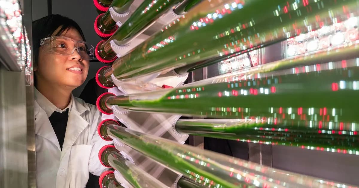 Innovador método con algas modificadas promete combatir los microplásticos en el agua