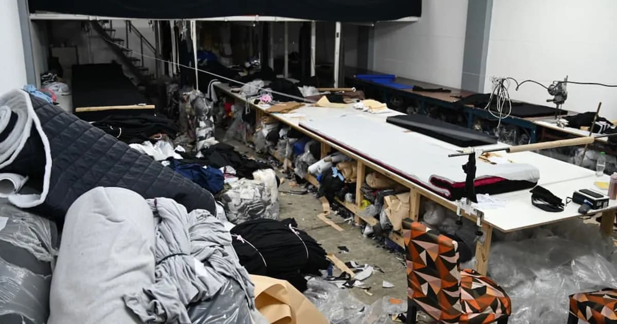 Desmantelan taller clandestino en Monte Castro: dos detenidos y 20 personas liberadas