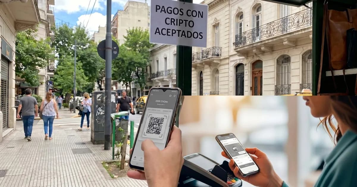 Crecimiento de pagos digitales con criptomonedas a través de QR en la vida diaria