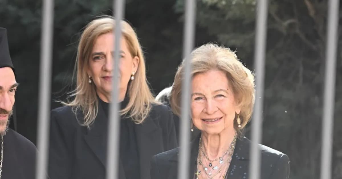 Emotivo homenaje a la princesa Irene de Grecia en Madrid un mes después de su partida