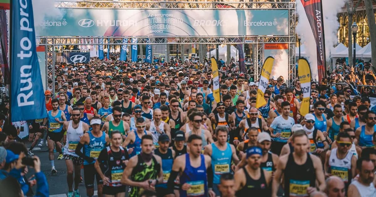 Abren inscripciones para la Mitja Marató de Barcelona 2027 con un objetivo de 40.000 participantes