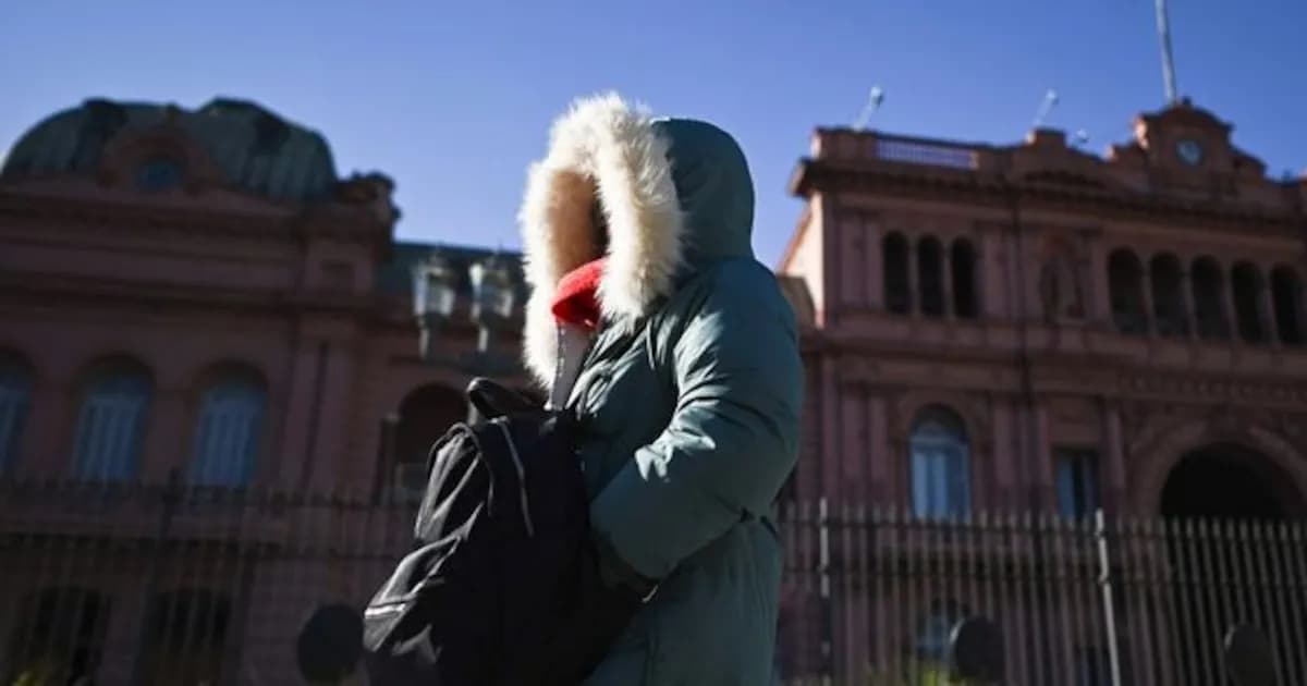 El frío polar se aproxima: pronóstico del tiempo para el AMBA este fin de semana