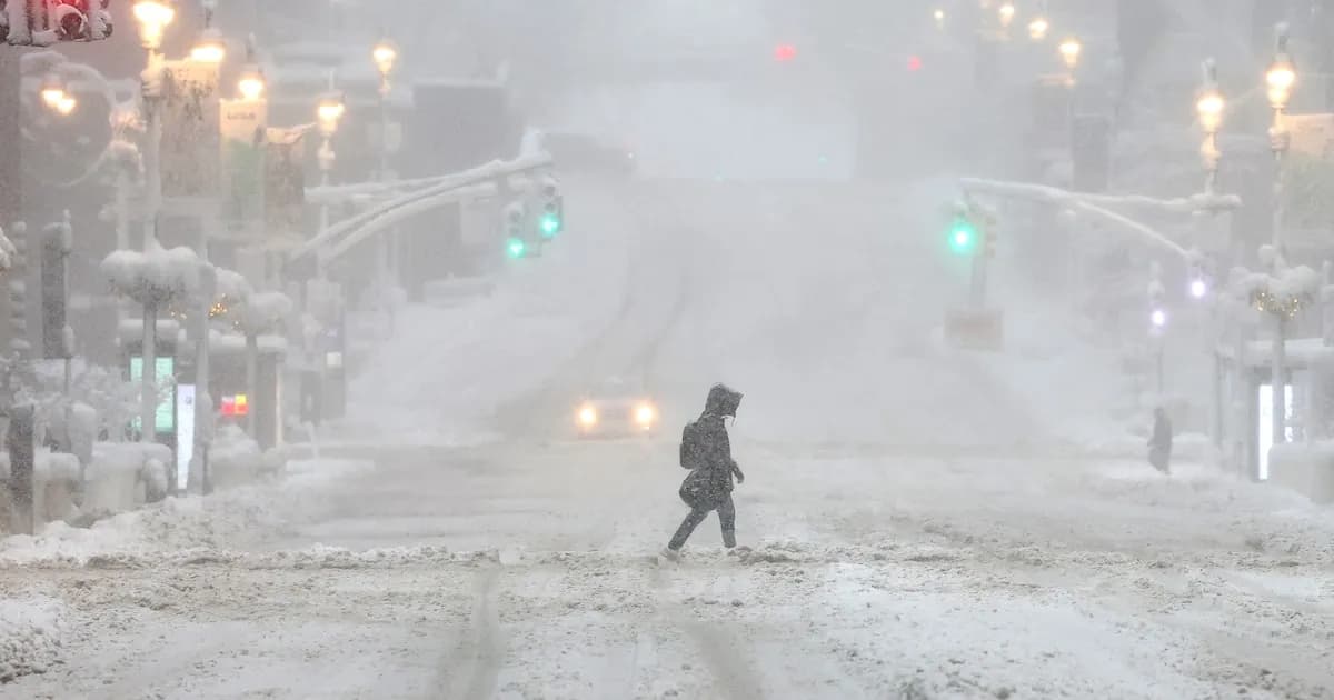 Tormenta invernal causa estragos en el noreste de EE.UU.