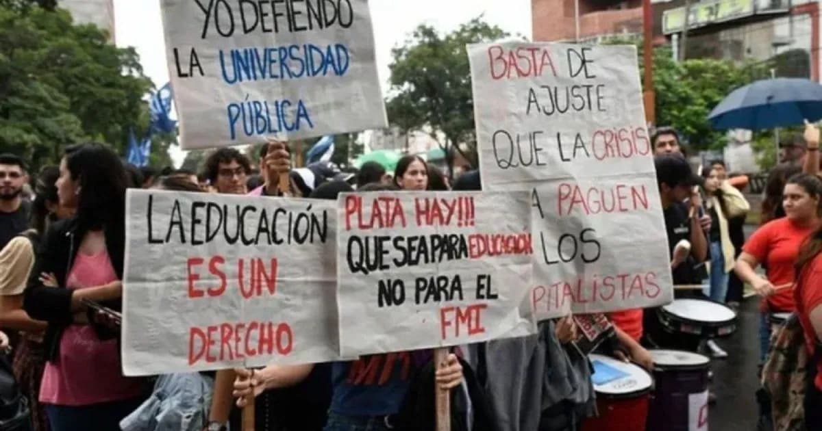 Universidades Nacionales Responden al Gobierno: Defenderemos la Educación Pública