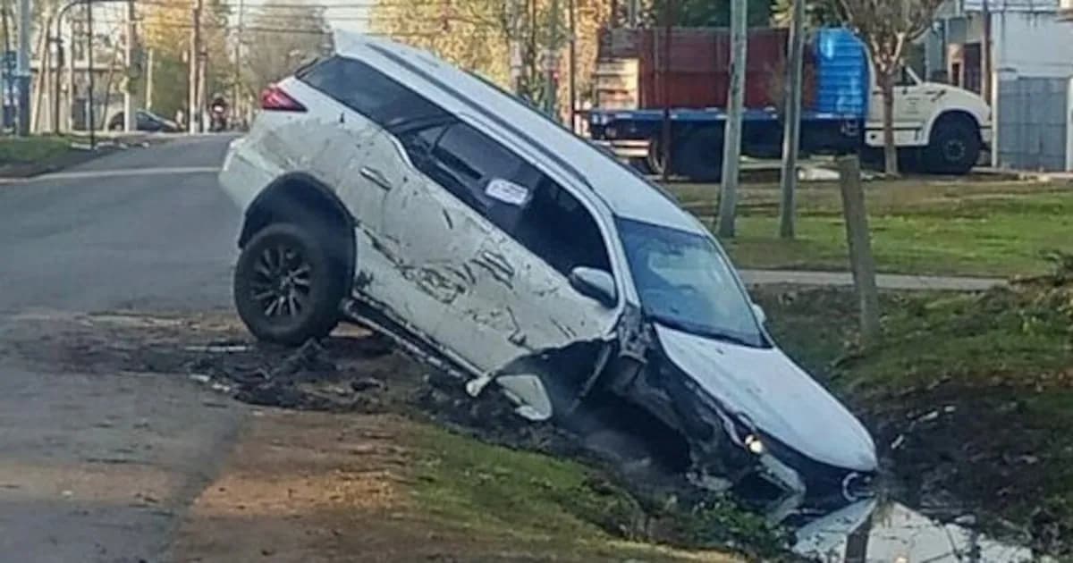 Detienen a tres hombres tras robo de camioneta en La Plata