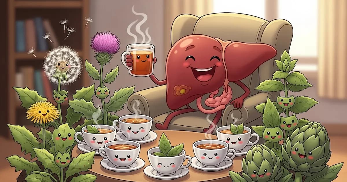 Infusiones Naturales para el Cuidado Hepático: Recomendaciones de Expertos