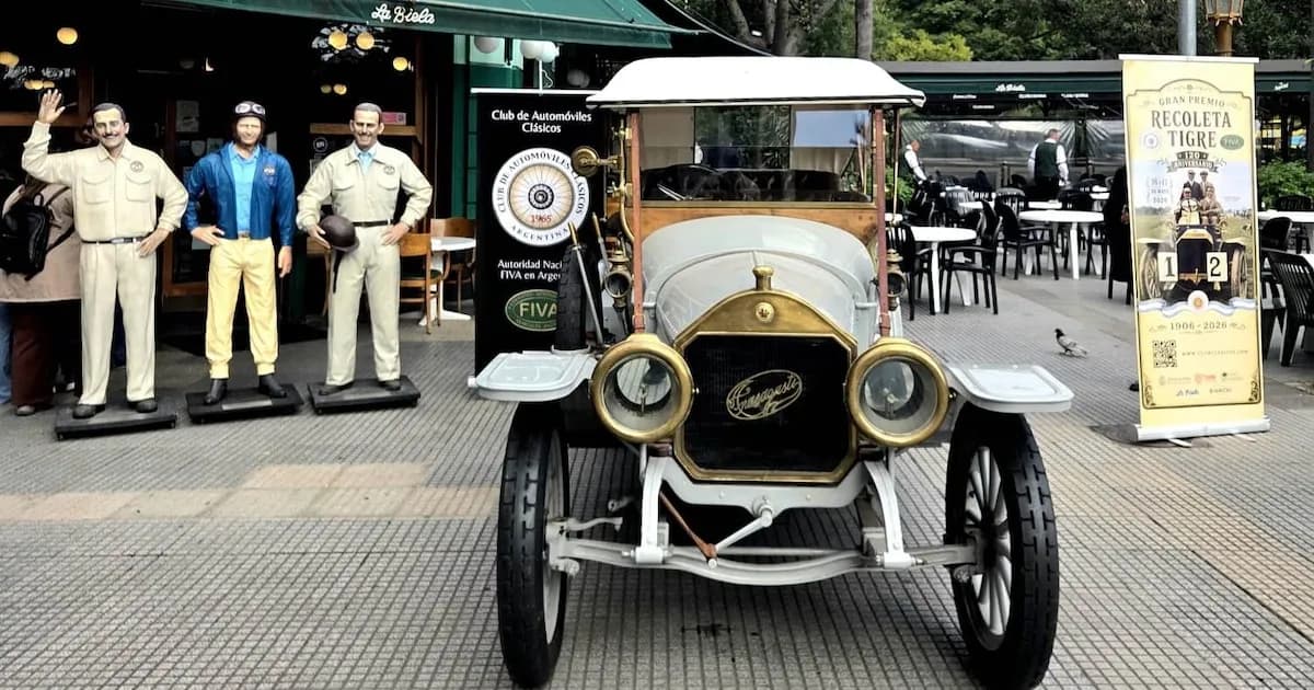 Reviviendo la historia: La Recoleta-Tigre celebra su 120° aniversario con joyas del automovilismo