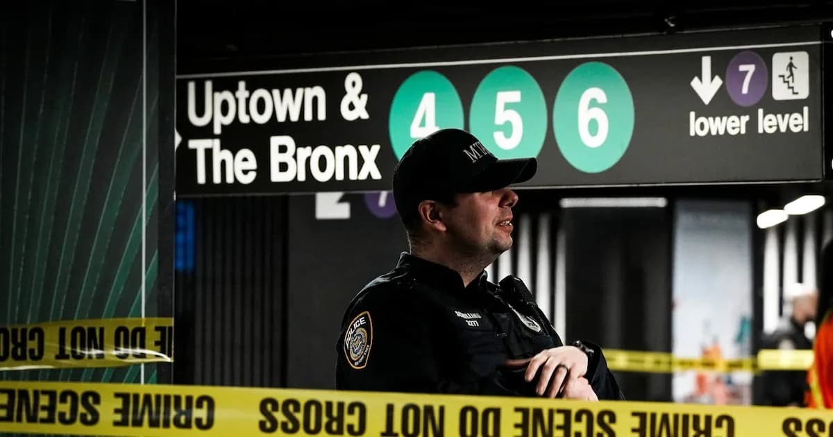 El metro de Nueva York: disminuye la delincuencia, pero los homicidios marcan un récord preocupante