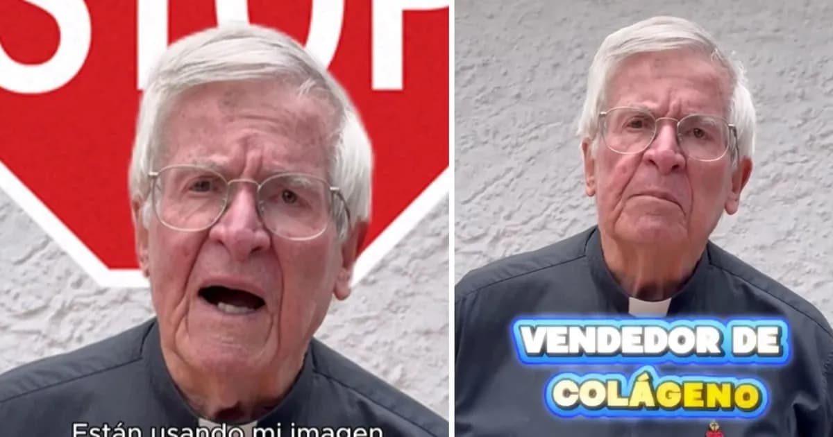 Denuncian uso fraudulento de la imagen del padre Diego Jaramillo para vender colágeno