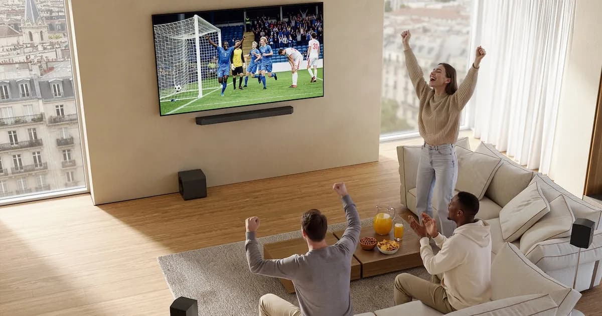 La evolución de los televisores: del entretenimiento a la inteligencia artificial en el fútbol