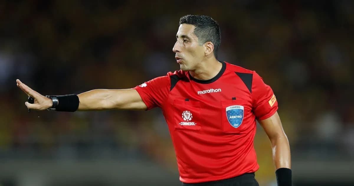 Yael Falcón Pérez será el árbitro de la final del Torneo Apertura entre River y Belgrano