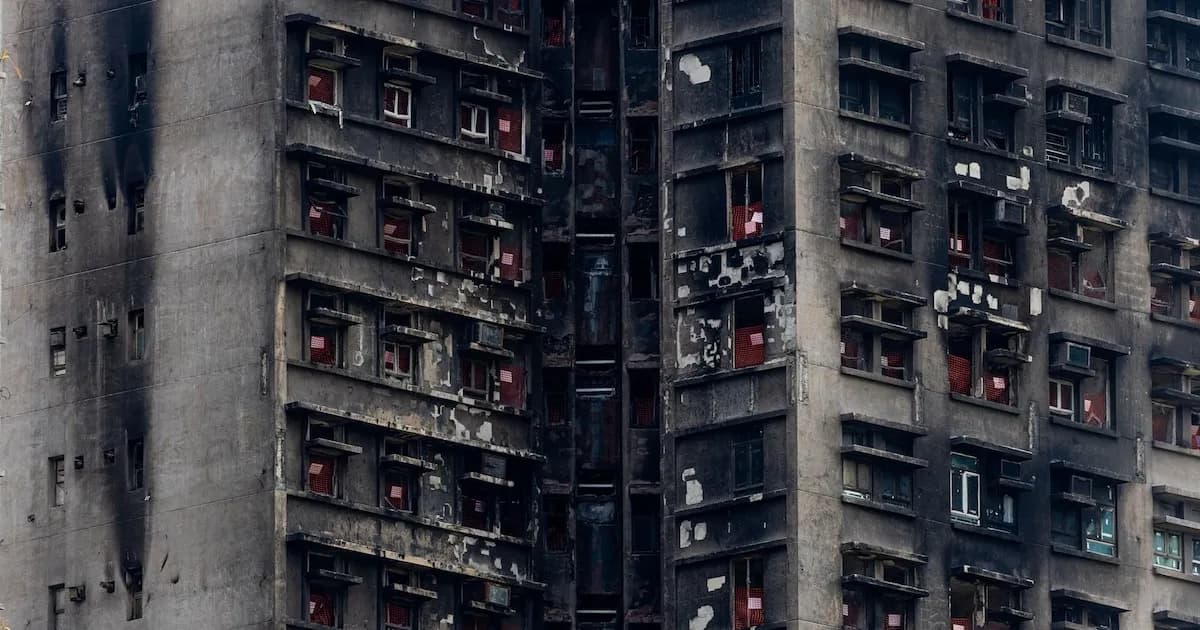 Hong Kong propone prohibir el consumo de tabaco en zonas de construcción tras tragedia en 2025