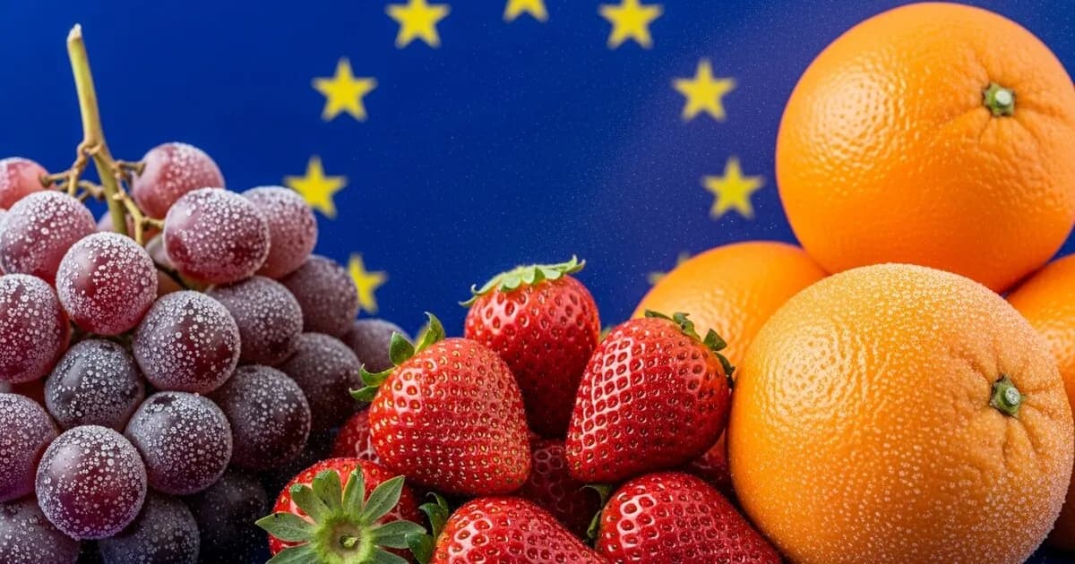 Frutas importadas en Europa: Uvas, fresas y naranjas, con altos niveles de pesticidas