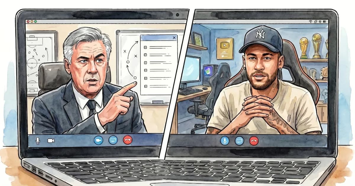 Ancelotti impone condiciones a Neymar para su regreso a la selección brasileña