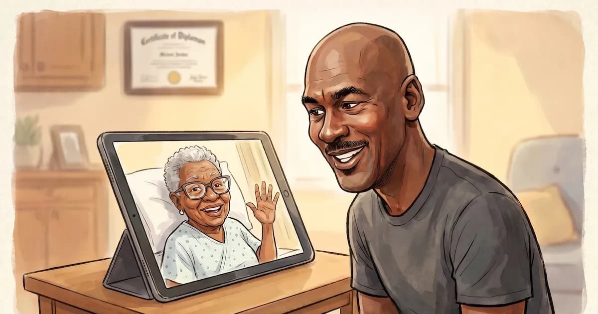 El emotivo reencuentro de Michael Jordan con su profesora: un tributo a la educación