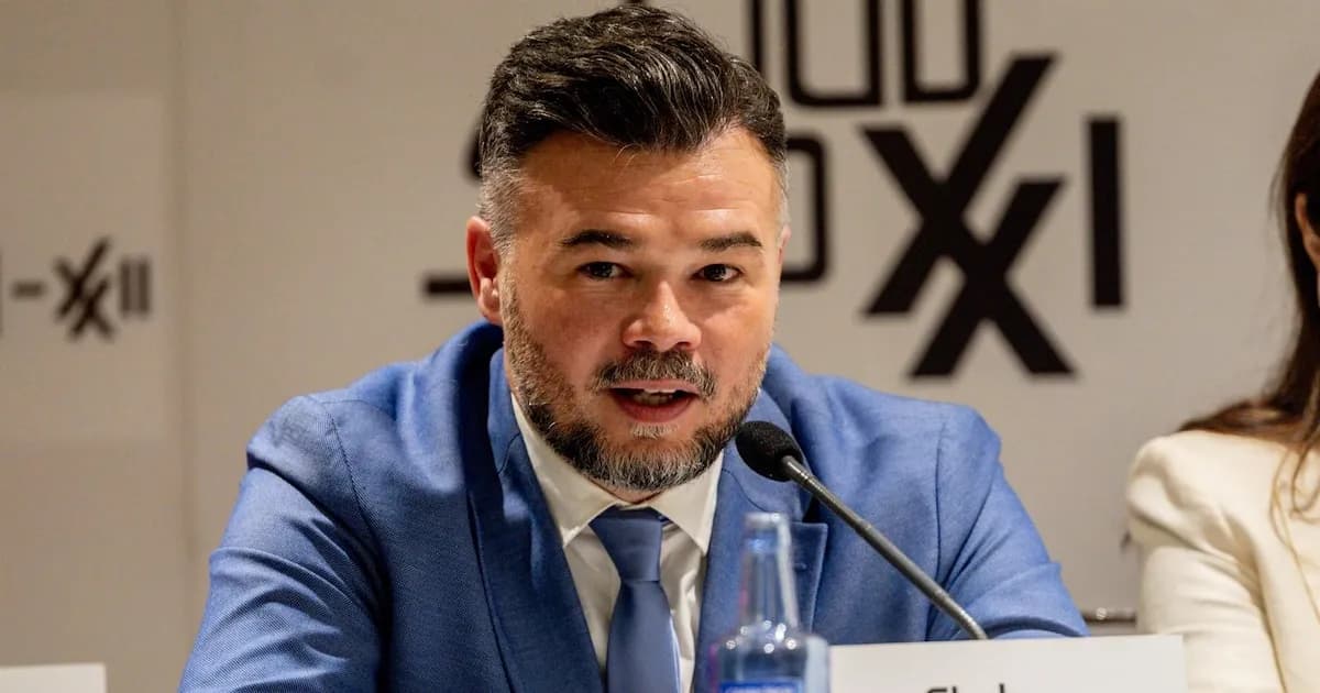 Gabriel Rufián se ofrece a liderar un nuevo frente a la izquierda de los socialistas