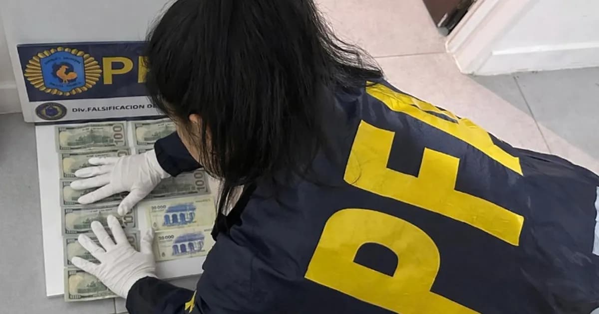Desmantelan red de estafadores que operaba con billetes falsos en Vicente López y San Isidro