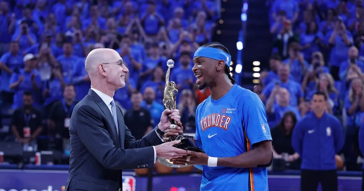 Shai Gilgeous-Alexander se consagra con su segundo MVP consecutivo en la NBA