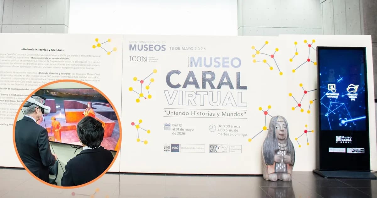 Caral se Digitaliza: Exposición Interactiva en Lima para Celebrar el Patrimonio Arqueológico