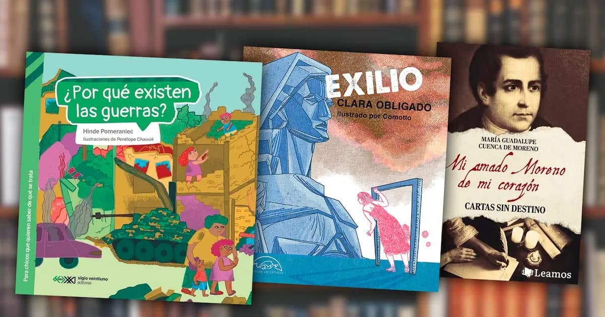 Novedades literarias: libros para reflexionar sobre la guerra, el exilio y el amor