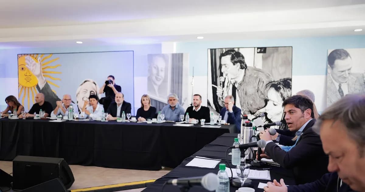 El peronismo se une en PBA para oponerse a cambios en la Zona Fría