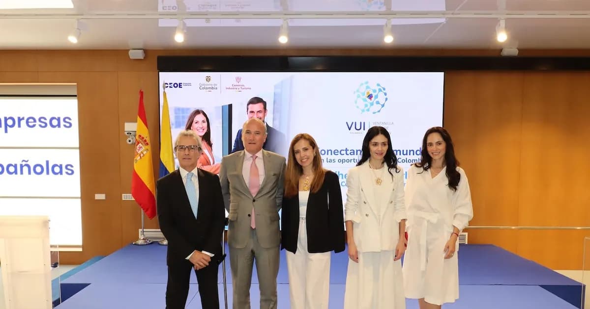 Colombia y CEOE presentan la Ventanilla Única de Inversión a empresarios españoles