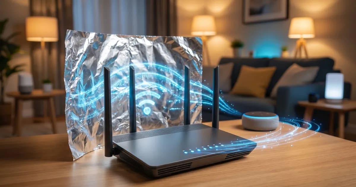 Mejorá tu WiFi con papel aluminio: el truco que se volvió viral y su efectividad