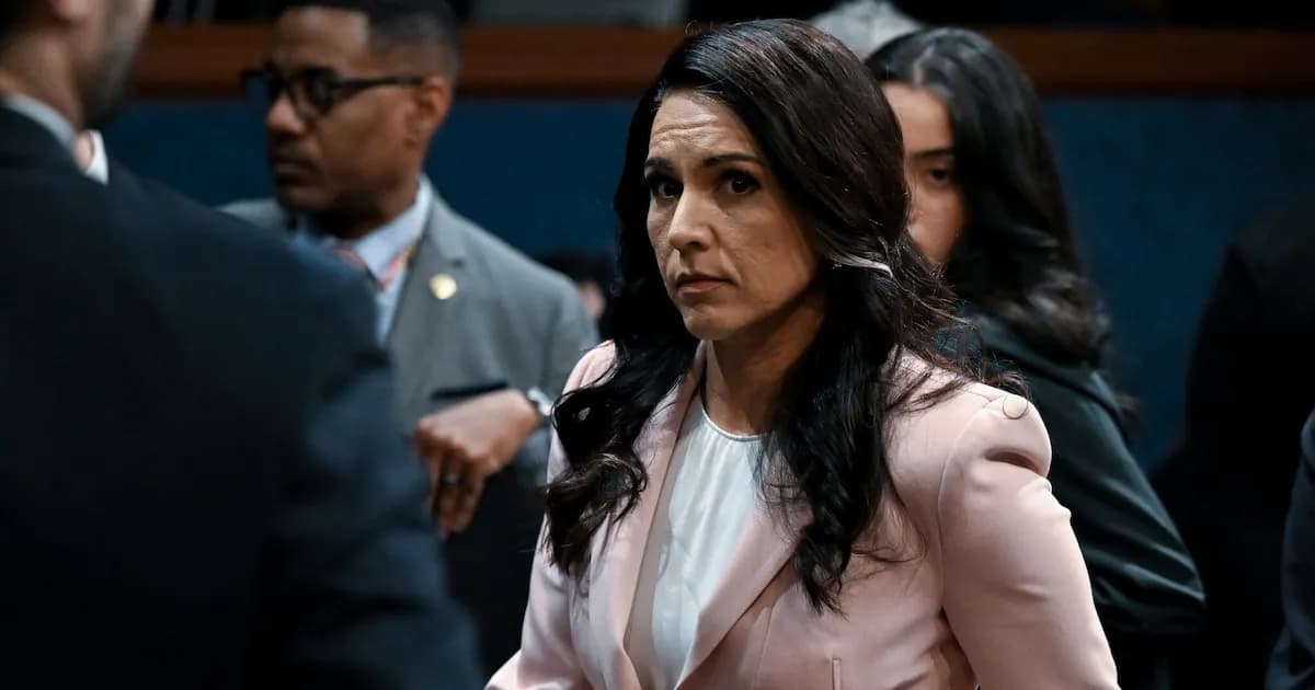 Tulsi Gabbard renuncia a su cargo de directora de inteligencia nacional en EE. UU.