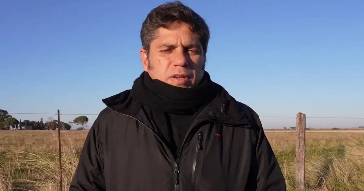 Kicillof critica al Gobierno por cambios en el Régimen Zona Fría: "El Senado debe rechazarlo"