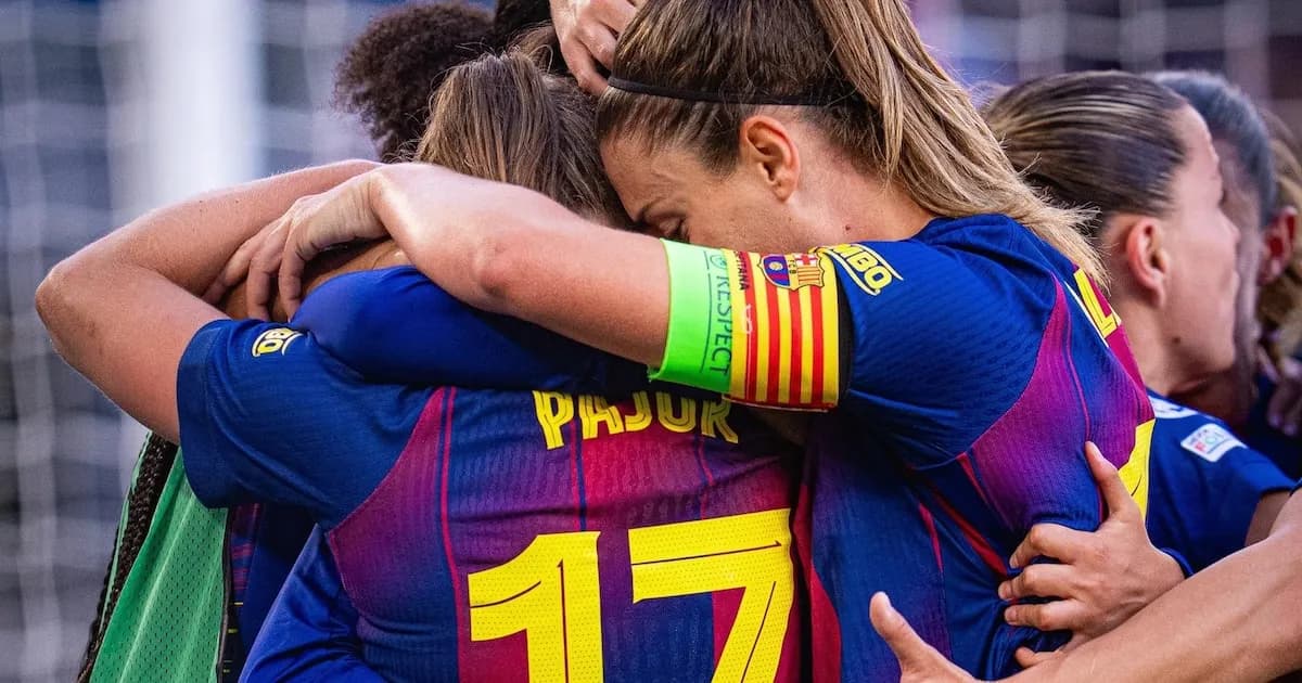 El Barça Femení se consagra campeón de la Champions con un contundente 4-0 sobre el OL Lyonnes